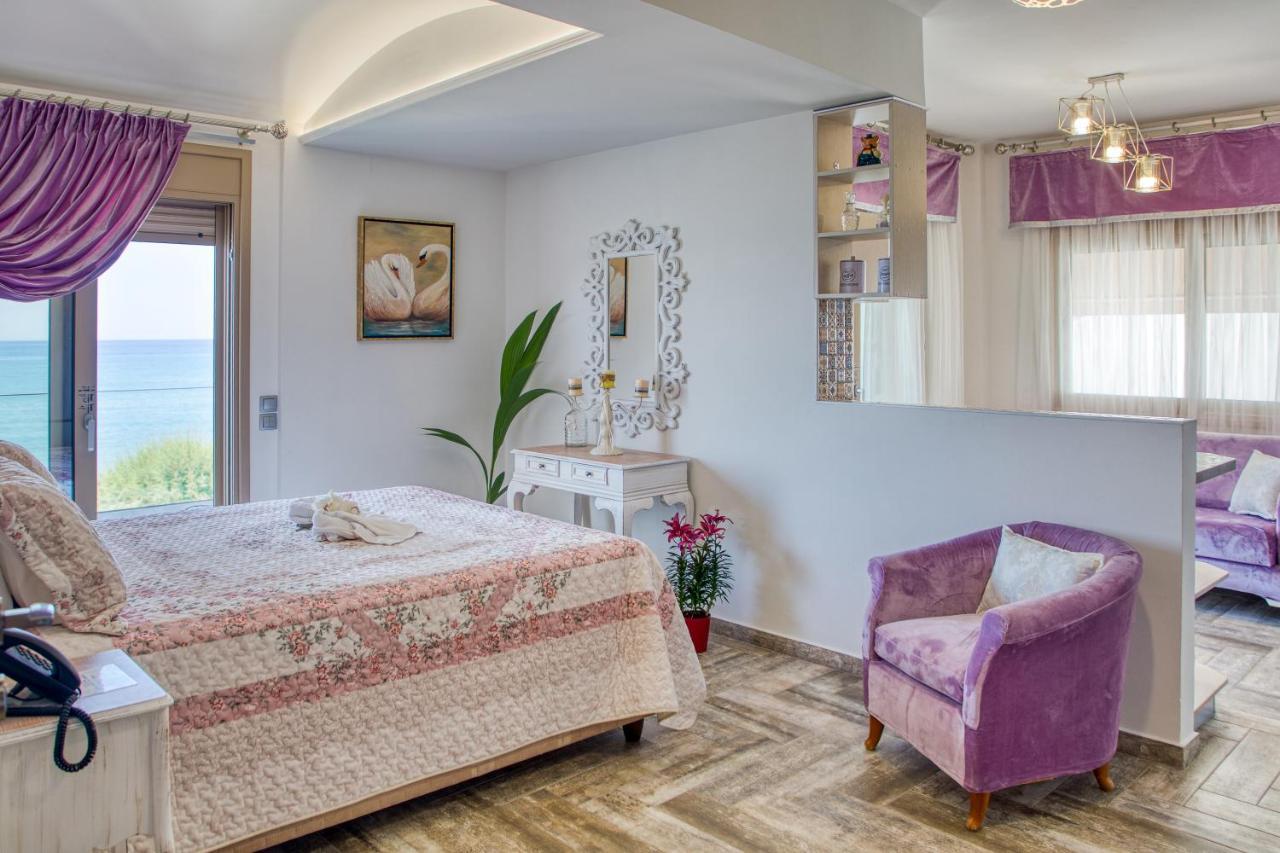 Elimia Suites & Studios Makrýgialos Eksteriør billede